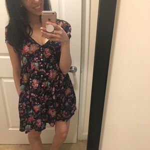 Ralph Lauren Babydoll Button Down Dress